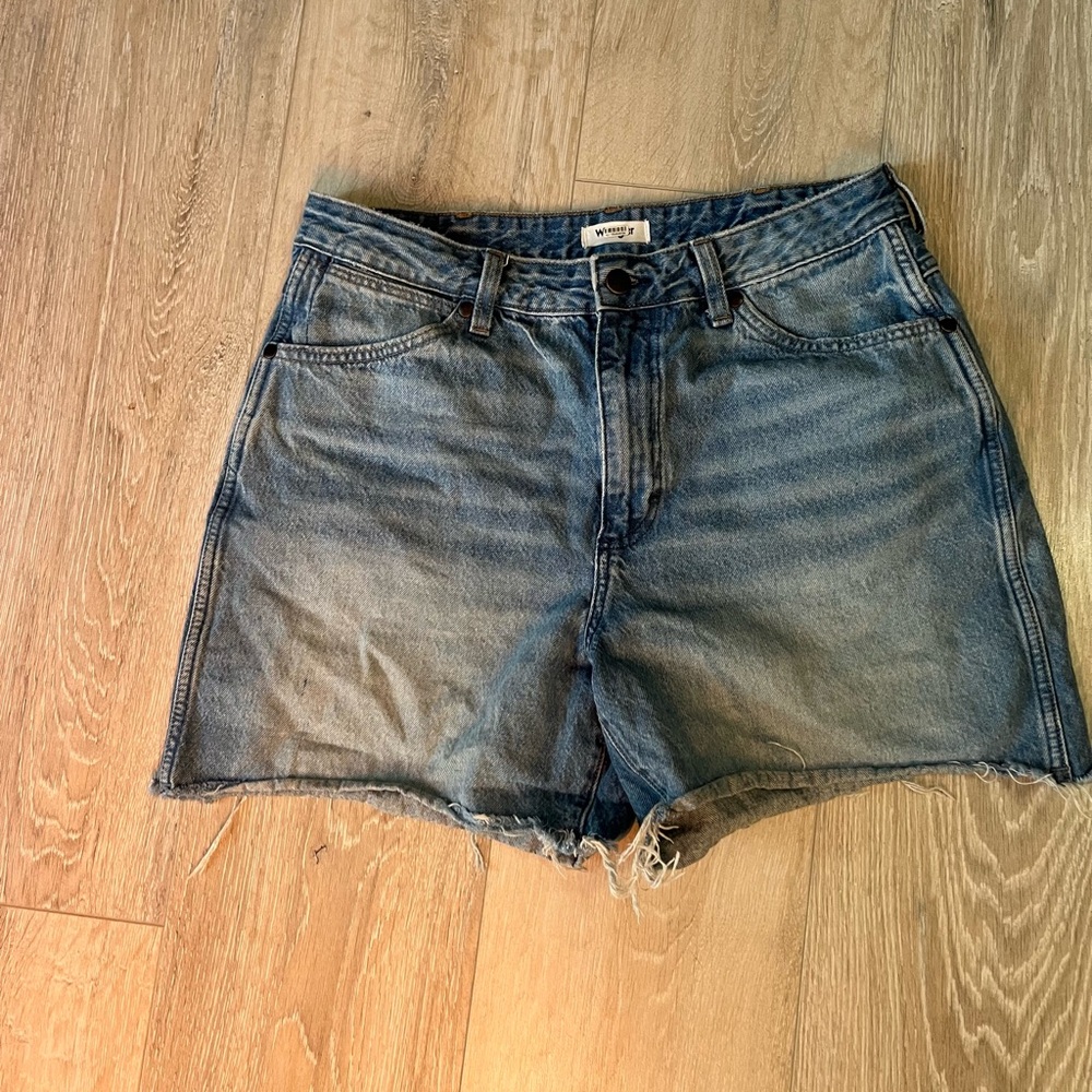 Wrangler Light Blue Denim Jean shorts